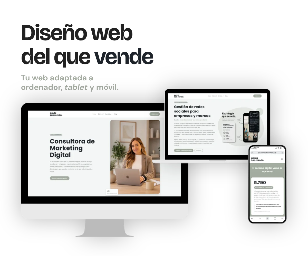 Diseño web freelance para negocios de servicios