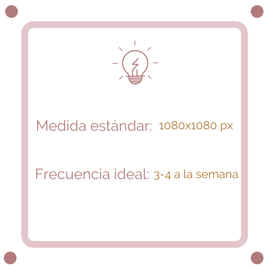 medidas post feed